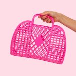 Sun Jelly Large Retro Basket - Royal Blue – Luxxe Apparel